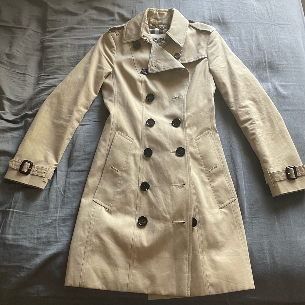 Burberry Trench Coat - Honey